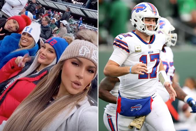 Meg DiMarco reacts to her husband Taron Johnson's new contract ...